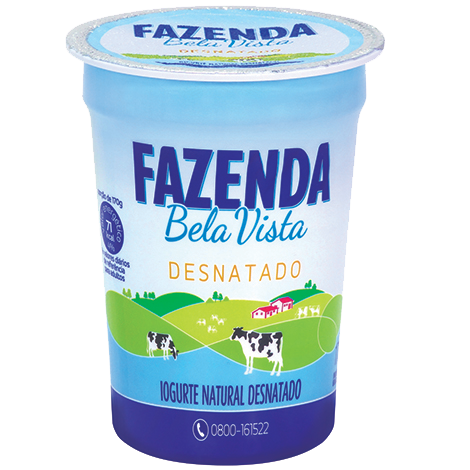 Fazenda Bela Vista - Iogurte Natural Desnatado - 170g