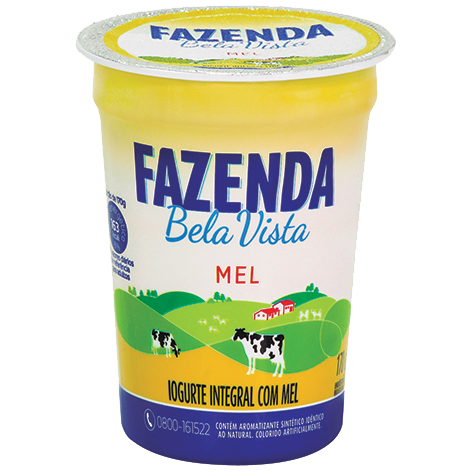 Fazenda Bela Vista - Iogurte Integral Mel - 170g